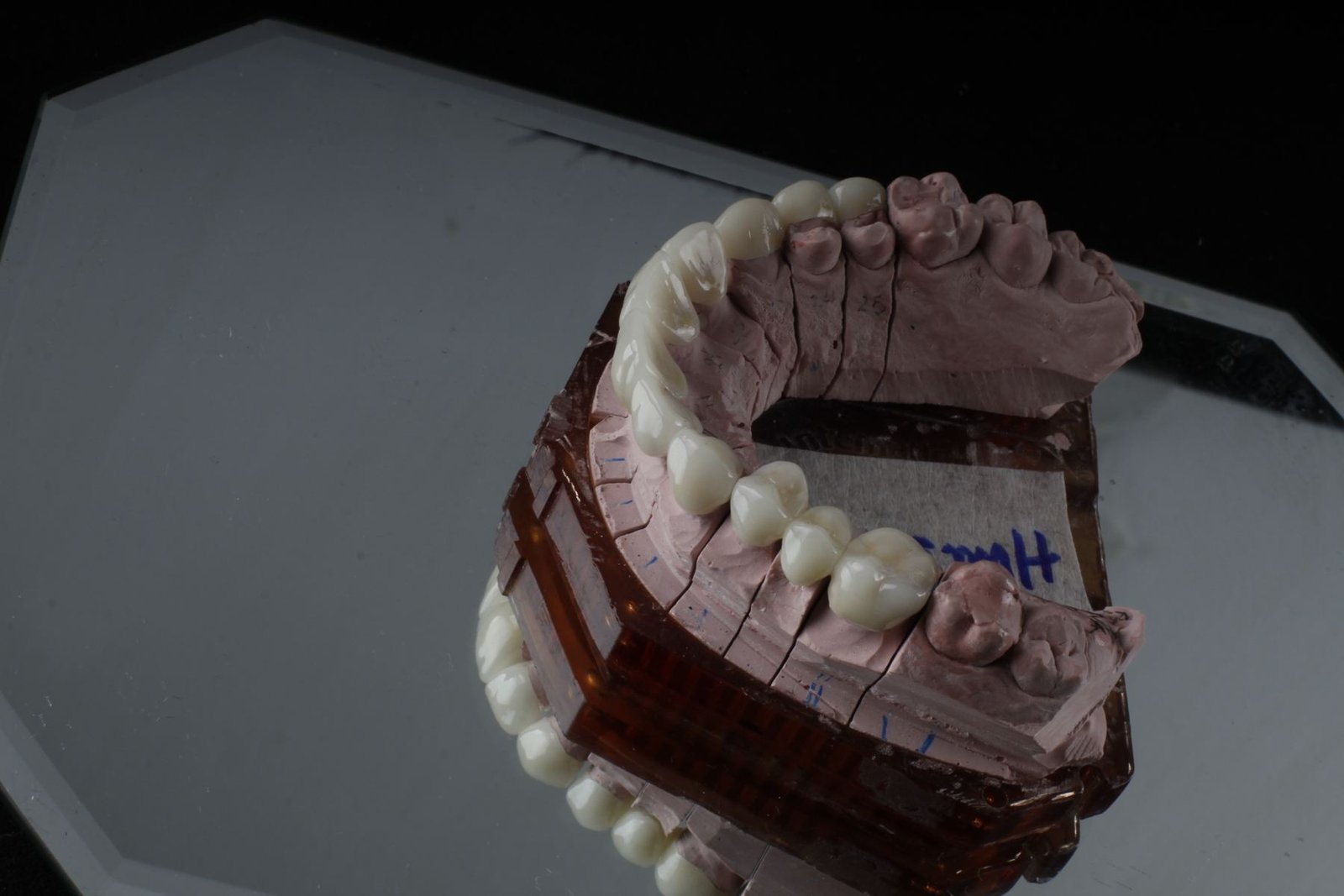 Modelo de dentadura completa